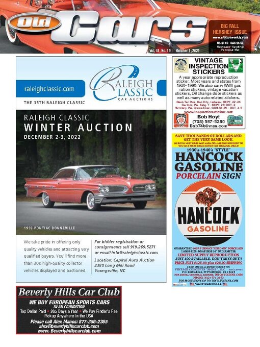 Title details for Old Cars Weekly by Active Interest Media HoldCo, Inc. - Available